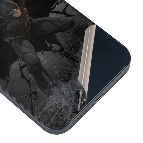 DC Comics Batman The Dark Knight Action pose iPhone 14 Plus Skin